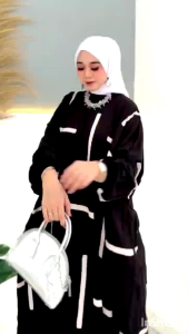 KAFTAN RAYA BAHAN TWILL PREMIUM // KAFTAN OVERSIZE JUMBO