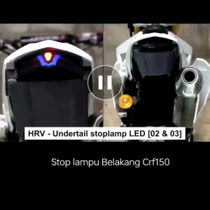 Buntut spakbor belakang Crf 150+Lampu Stop PNP Crf 150 pnp