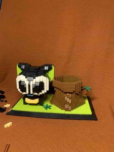 Đồ chơi lắp ráp mô hình lego Ống đựng bút/Pen holder/Lotso/Gấu dâu