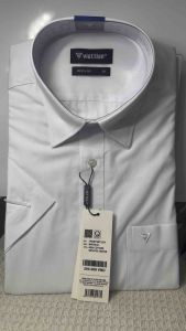 (1N3675 )Áo trắng ngắn tay hoạ tiết fom reguler( rông)