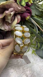 🔥กำไลมูนสโตน อัญมณีพลอยแท้เครื่องประดับมีใบรับประกันดูแลตลอดการใช้งาน AUFU STORE