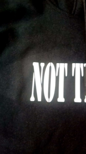 Sweater Hoodie Not Telling Hitam: Fleece Premium Tebal & Lembut