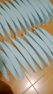 Busa Pet Jilbab Busa Skyfoam Biru Density 55 Tebal 3mm