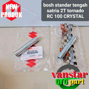 Bossh Bos Standar Tengah Satria Lumba Hiu 2 Tak Tornado Raider RC 100 RK Cool Crystal