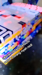 kasur busah super d jamin awet ukuran 180x120x10cm ukuran 2 orang