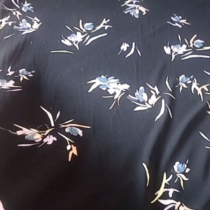 Kain Wolycrepe motif Kualitas Premium Harga Setengah Meter