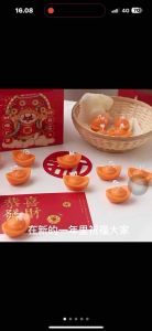 元宝香薰蜡烛 Lilin Yuan Bao Aromatherapy 1 box isi 2 pcs
