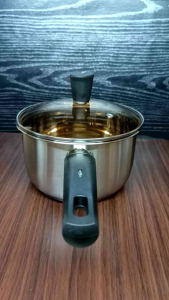 SAUCE PAN STAINLESS STEEL HIGH QUALITY PANCI UKURAN 16CM/18CM