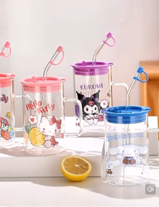 [SG]700ML summer kawaii Anime Cinnamroll Cartoon my Melody household coffee mug water cups for girls gift