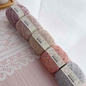 VVS Hollow Glitter Yarn 50g Crochet Bag Doll Jewelry Auxiliary Yarn Benang Kait Benang Berkilau Benang Lutsinar