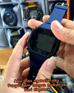 Jam Tangan Pria Dan Wanita Skymax 3008 Digital Waterproof