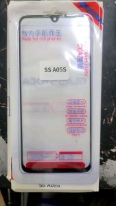 Kính ép liền keo samsung A05S zin new