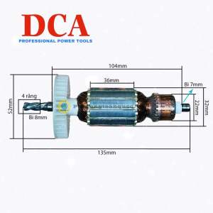 Rotor Máy Khoan 10mm Makita M0600B Hoặc Maktec MT60 M8103B DCA AJZ10-10K Dùng Chung