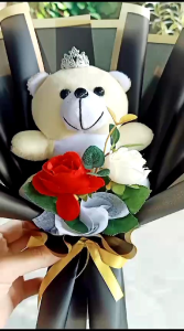 Buket Bunga Boneka Wisuda dan Ulang Tahun