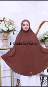 Jilbab Jumbo Jilbab Haji dan Umroh Khimar Havana El Ihsan Collection