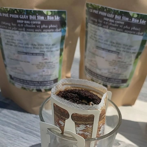 Cà phê túi lọc - drip coffee Robusta 90% và Arabica 10% mộc nguyên chất