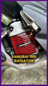Euro Samurai 155i Radiator Cover – 2-Layer Acrylic Plug & Play with Back Adhesive + Free Sticker