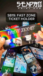 SB19: FAST ZONE TICKET HOLDER | SB19 X FRANCIS LIBIRAN