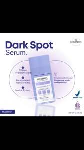 Dark Spot Serum Benings By dr Oky original (Memudarkan flek/bekas jerawat)