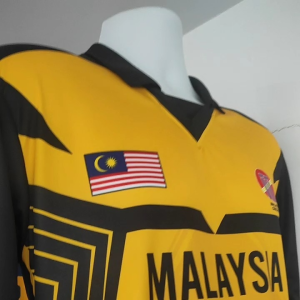 Jersey Kriket Pasukan Malaysia (Peminat) - Pakaian Sukan - Sport Cricket Fan Jersey Malaysia