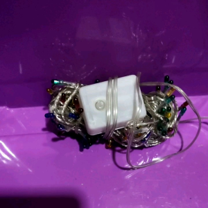 Lampu Natal Hias LED / Lampu Beras TUMBLR Warna Warni Berkedip