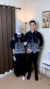 REANA DRESS BLACK SERIES - BAJU TENUN - COUPLE BAJU TENUN