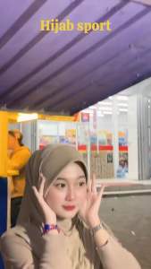 (10 pcs)paket usaha hijab sport murah/jilbab olahraga/kerudung paket usaha kekinian