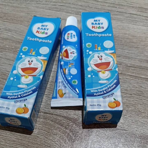 My Baby Kids Toothpaste Orange 45 g Pasta Gigi Odol Anak Rasa Jeruk Orange / Nahisa1