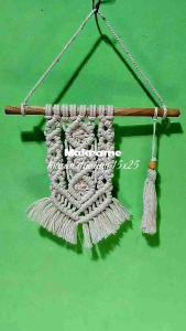 Makrame Hiasan Dinding [15 x 25]