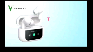 Verdant VB-101 Headset Bluetooth ANC/ENC Earphone Bluetooth V5.4 Smart Screen Active Noise Reduction
