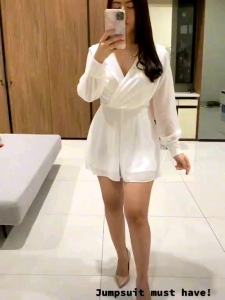 REDY JUMPSUIT BANGKOK IMPORT PENDEK TANGAN PANJANG