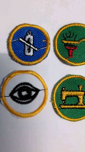 Bet Tanda Kecakapan Khusus TKK Wajib Penggalang Penegak Purwa Madya Utama bijian / per pcs