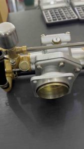 ปั้มพ่นยา767ครัชเล็กติดหม้อลม2ตัว