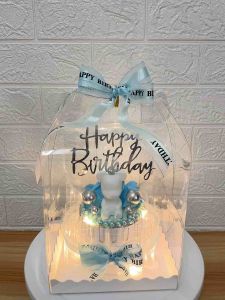 เค้กเงิน เค้กใส่เงินสดเองขนาด 15-16 ใบ เป็นของขวัญในโอกาสต่างๆ