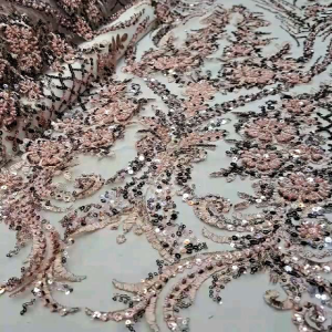 Eksklusif!! Tulle Payet Bordir | Bahan Kebaya Mewah | Full Payet | Terbaru