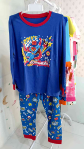 PIYAMA ANAK BAJU TIDUR GLOW IN THE DARK SUPERHERO