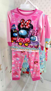 PIYAMA ANAK Perempuan baju tidur GLOW IN THE DARK