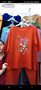 ใด้ทั้งชุดเลยแม่อก50งานปักดอกสวยแนะนำน้ำหนัก75-100โลใส่ใด้ใส่อยู่บ้านใส่เที่ยวชุดเดียวจบสั่งเลยจ้าแม่สวยทุกสี ผู้หญิงผ้ามูลเวฟใส่สบายไม่ต้องรีด Lady