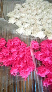 Ampyang Kering Kelapa Mika Arum Rasa 115 gr - Kelapa Muda, Kemasan Mika, Warna Makanan - Halal MUI