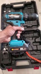 TORA ELECTRIC DRILL 13 MM 20V BOR CORDLESS TORA 13 MM