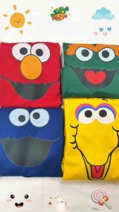 [INNOCENTTEES] SESAME STREET ONESIES MILESTONES  BABY ROMPER - ONESIES || BABY ONESIES || 1 - 12 MONTHS