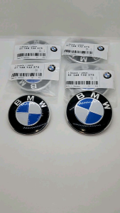 Logo phía trước-phía sau và Vô lăng xe BMW
