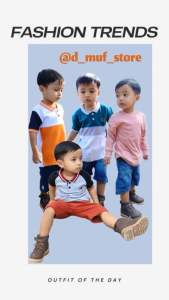 Kizzu Celana Cargo Pendek Aplikasi Anak Premium Usia 1-6thn - Celana Anak laki-laki Perempuan