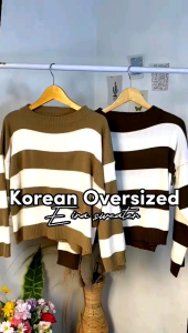 Atasan Sweater Rajut Wanita / EIRA OVERSIZE / EIRA Sweater Rajut Allsize