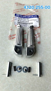 พักเท้าหลัง เดิม R15  /MSLAZ  ( มีเนียม ) 4320-255-00 อะไหล่ทดแทน   HMA   1ชุด