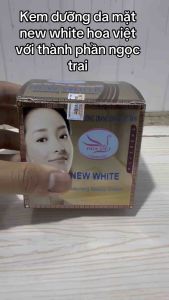 Kem dưỡng trắng da ngọc trai NEW WHITE - kem hoa việt - HX1453 - 25g