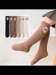 Kids 3-6 Girl Korean Japan Style Knee High Socks Cotton Princess High Socks Quality AS-548