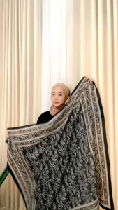 HIJAB SEGIEMPAT MOTIF TURKI ARABIAN/ S4 VOAL MOTIF PRINTING SIZE 115X115CM