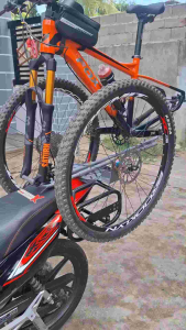 Motorcycle Bike Rack Carrier Heavy-Duty materials powder coated free bolts and nuts