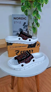 Heymen Sandal Pria Wanita Slop Karet Empuk ala Korea Style